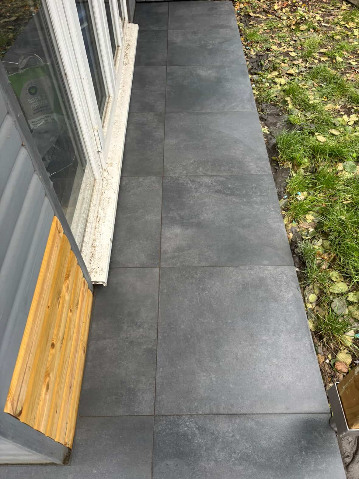 Dark Grey Porcelain Patio
