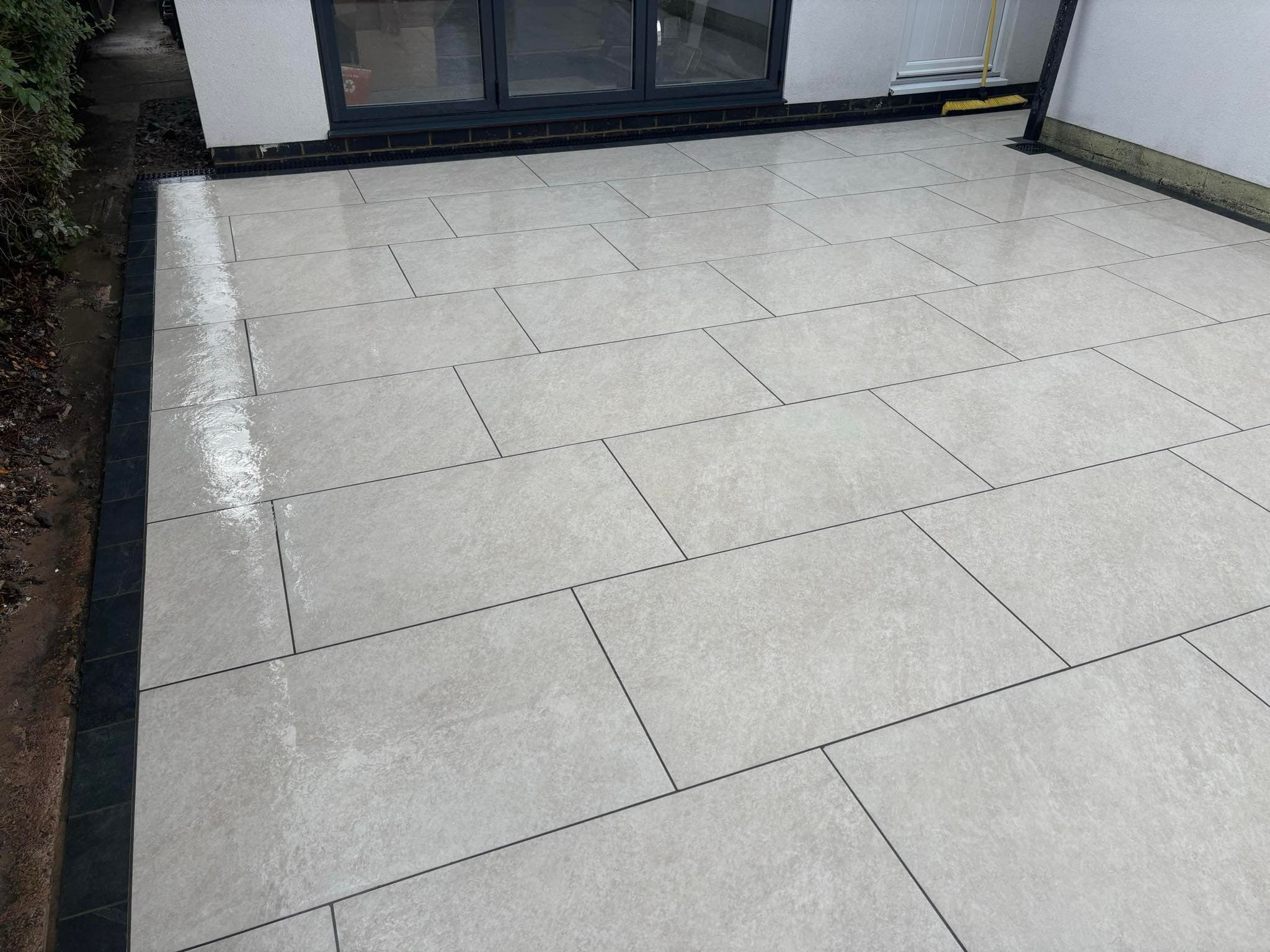 Light Grey Porcelain Patio